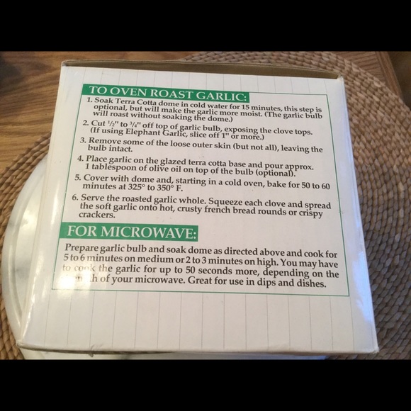 🎁New terra-cotta garlic roasted - Picture 4 of 4